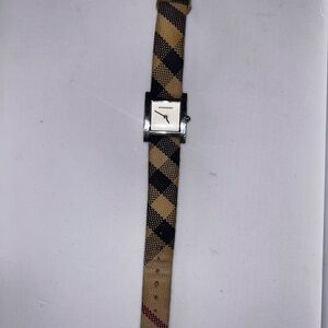 Plaid  Burberry Watch